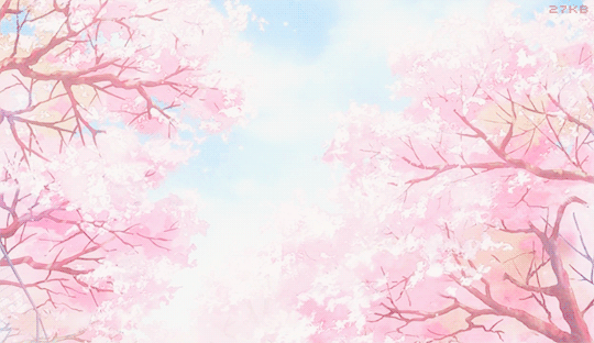 sakura spring pink japan cute flower GIF by かすみ ☆