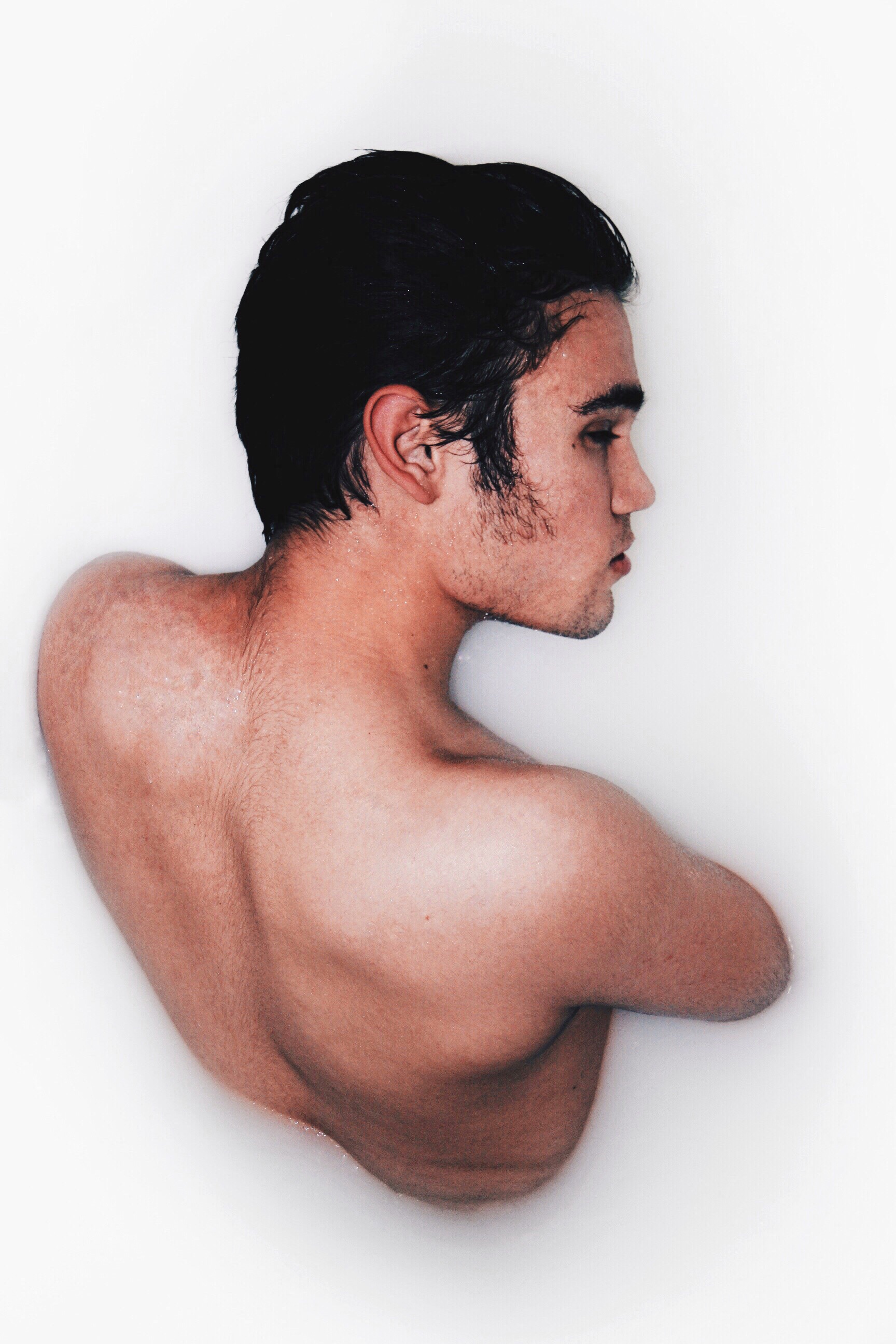 milkbath milk bath tub photography