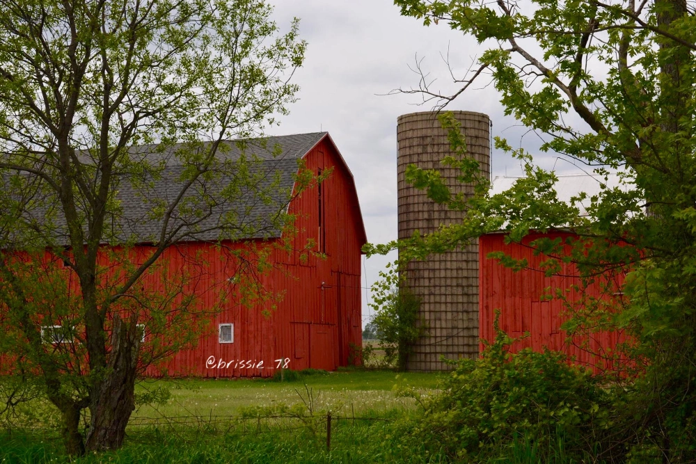 Red barn! 
#countrysidelandscape #countryliving